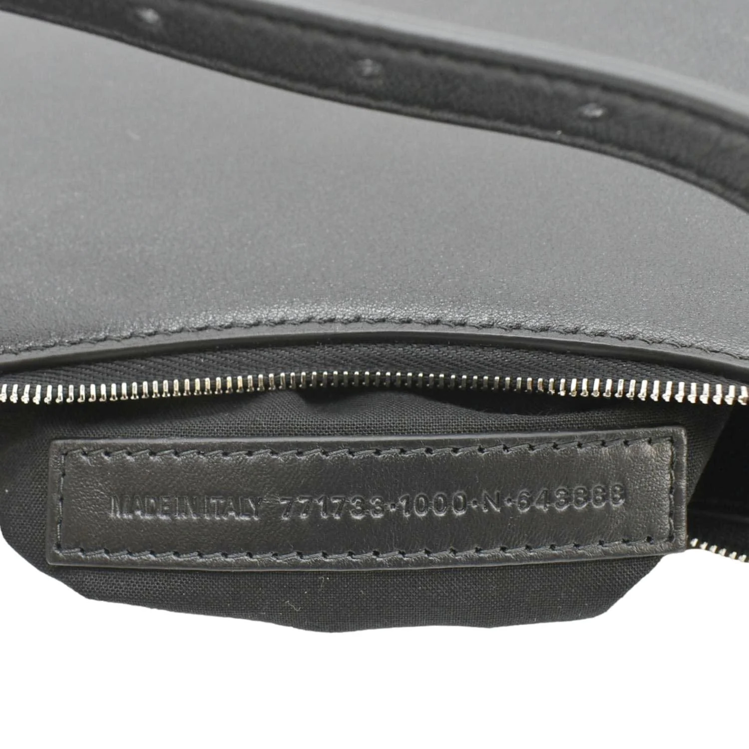 BALENCIAGA Mary Kate Leather Shoulder Bag Black - Image 13