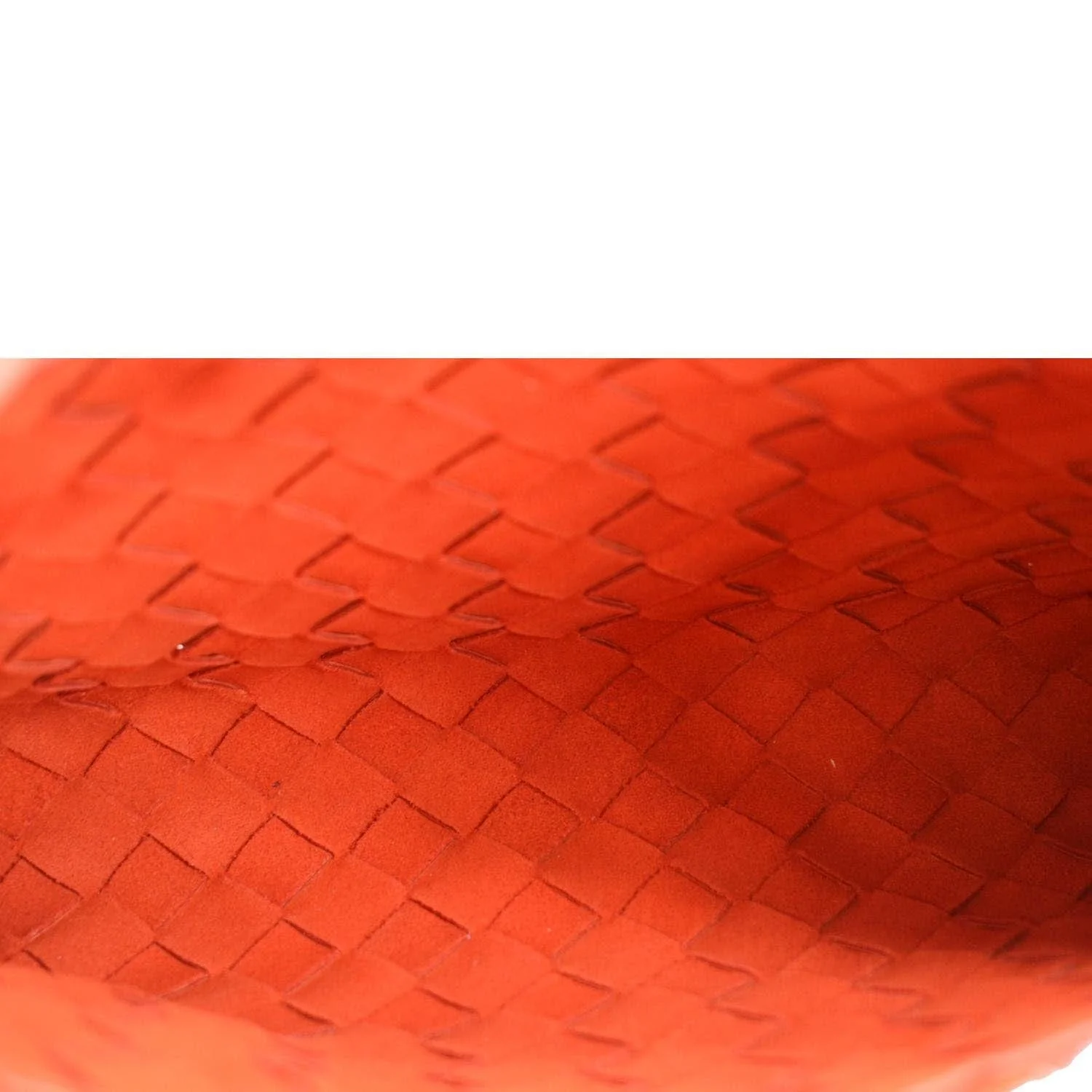 BOTTEGA VENETA Intrecciato Leather Crossbody Messenger Bag Red - Image 10