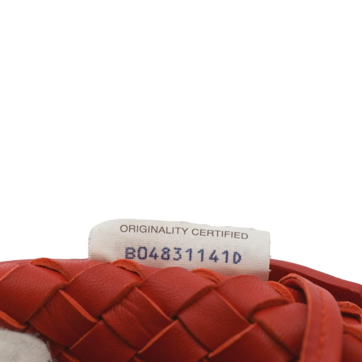 BOTTEGA VENETA Medium Cabat Intreccio Leather Tote Bag Red - Image 12