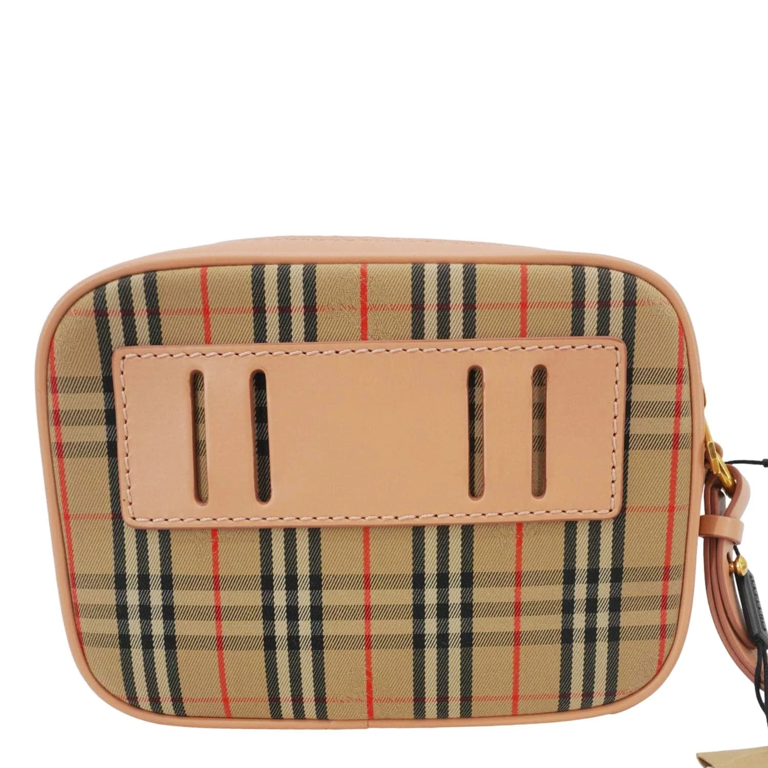 BURBERRY 1983 Knight Link Check Canvas Bumbag Beige - Image 4