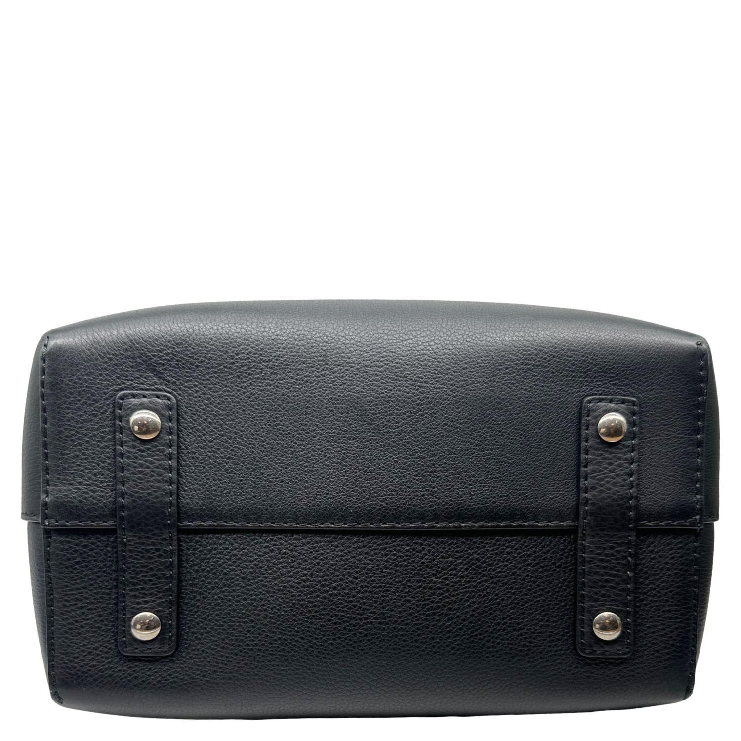 BURBERRY Pebbled Leather Belt Bag Black - Image 11