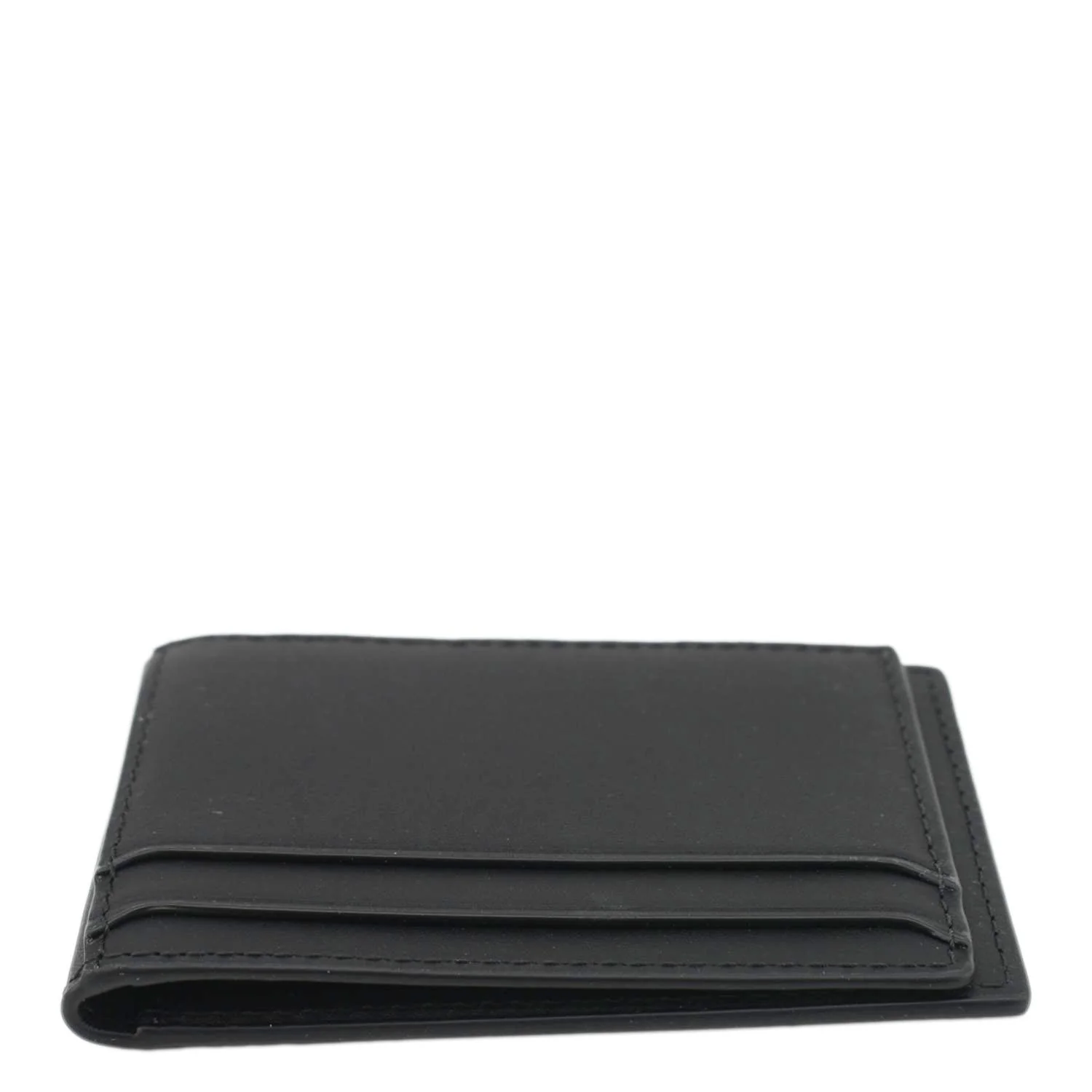 BURBERRY Leather Card Holder Black - Image 9