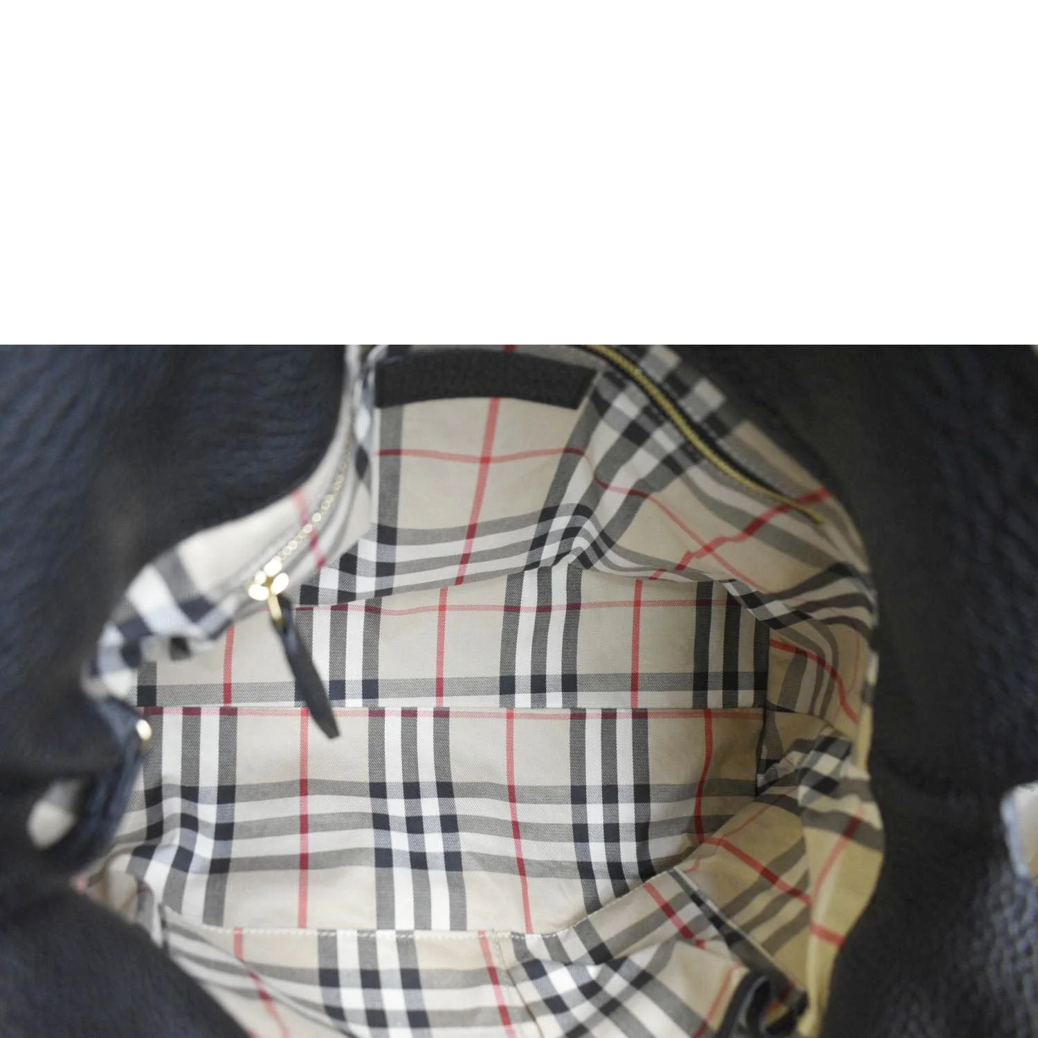 BURBERRY Classic Vintage Check Canvas Tote Bag Light Pink - Image 11