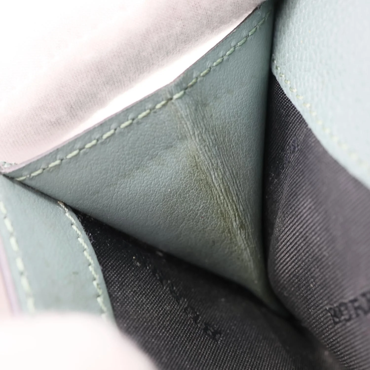 BURBERRY Haymarket Check Canvas Wallet Blue - Image 13