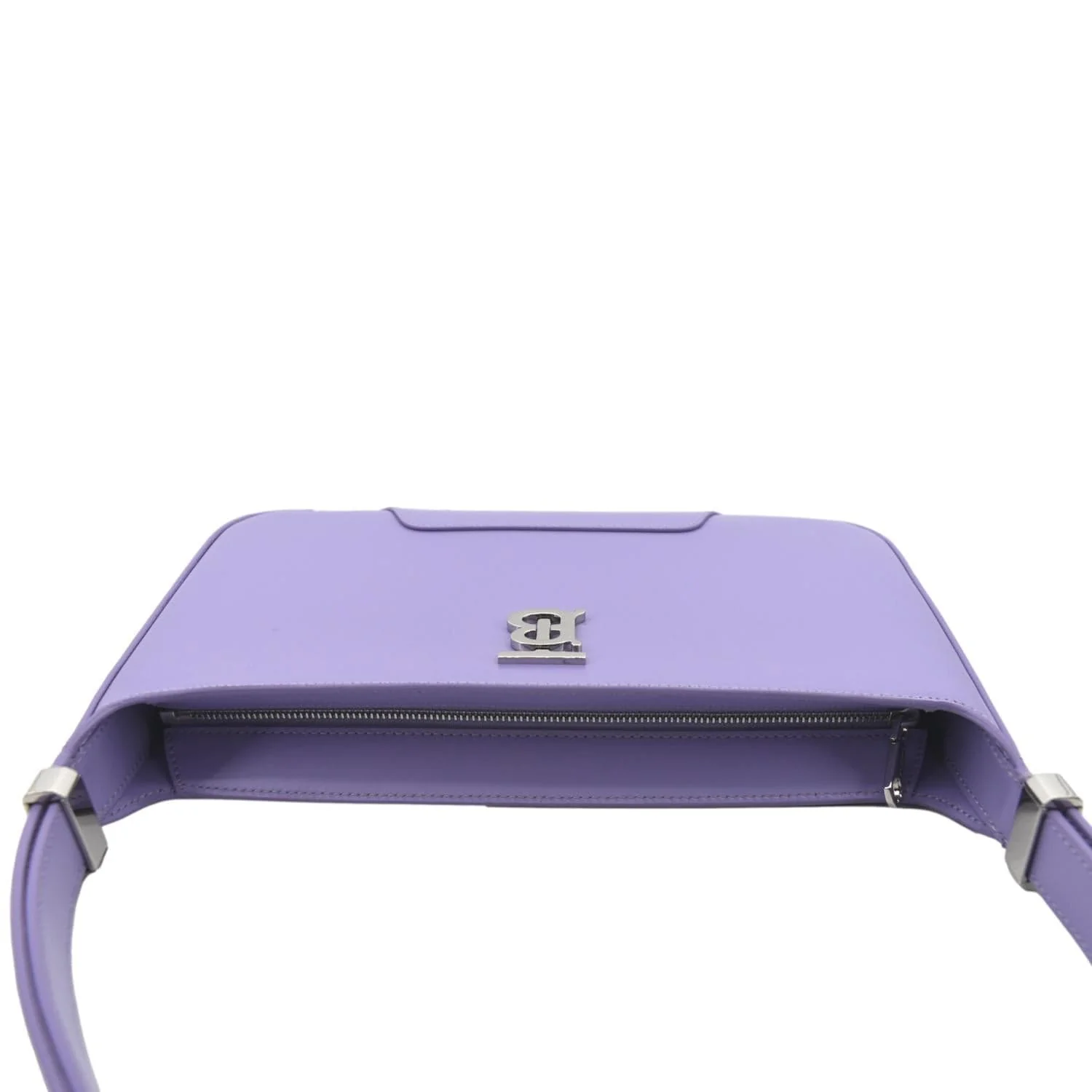 BURBERRY Medium TB Leather Shoulder Bag Soft Violet - Image 4