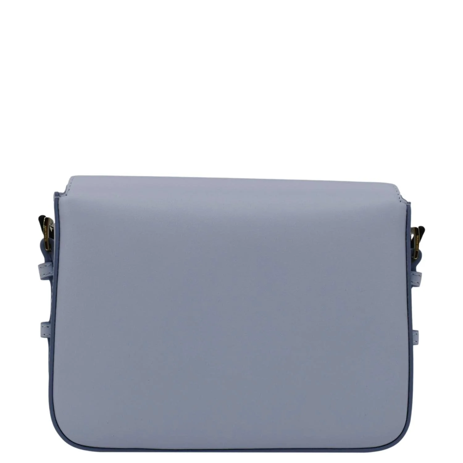 BURBERRY Small Grace Leather Crossbody Bag Light Blue - Image 4