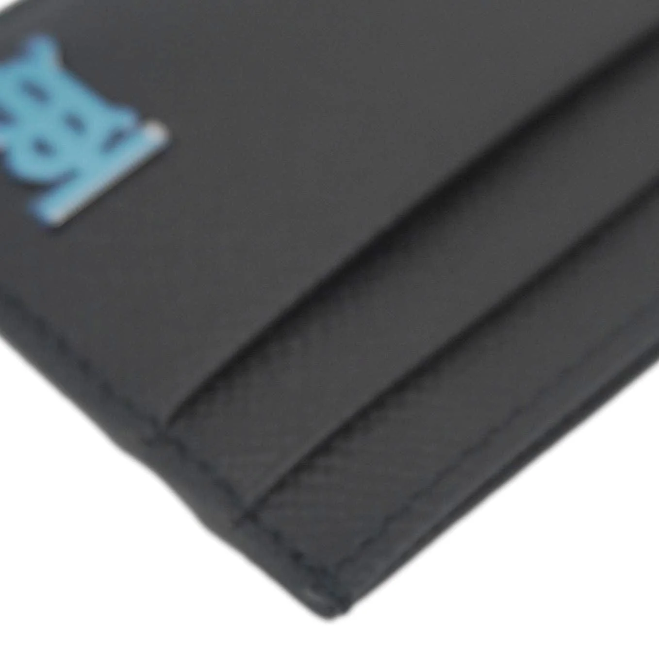 BURBERRY TB Leather Card Holder Black - Image 10