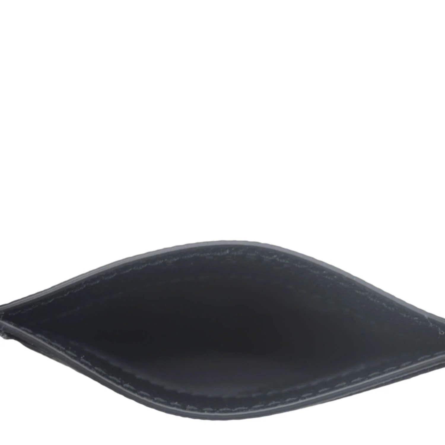 BURBERRY TB Leather Card Holder Black - Image 12