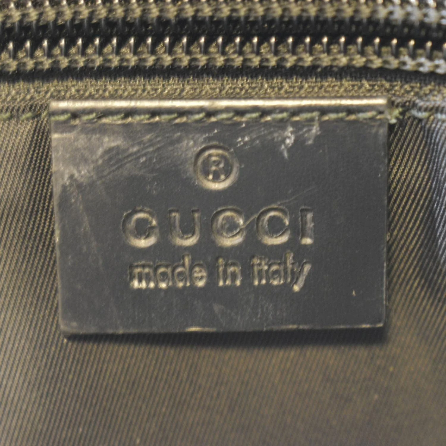 GUCCI Interlocking G Coated Canvas Backpack Black 223705 - Image 11