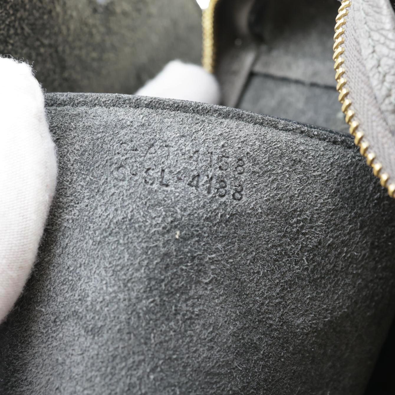 CELINE Mini Belt Grained Calfskin Leather Shoulder Bag Grey - Image 14