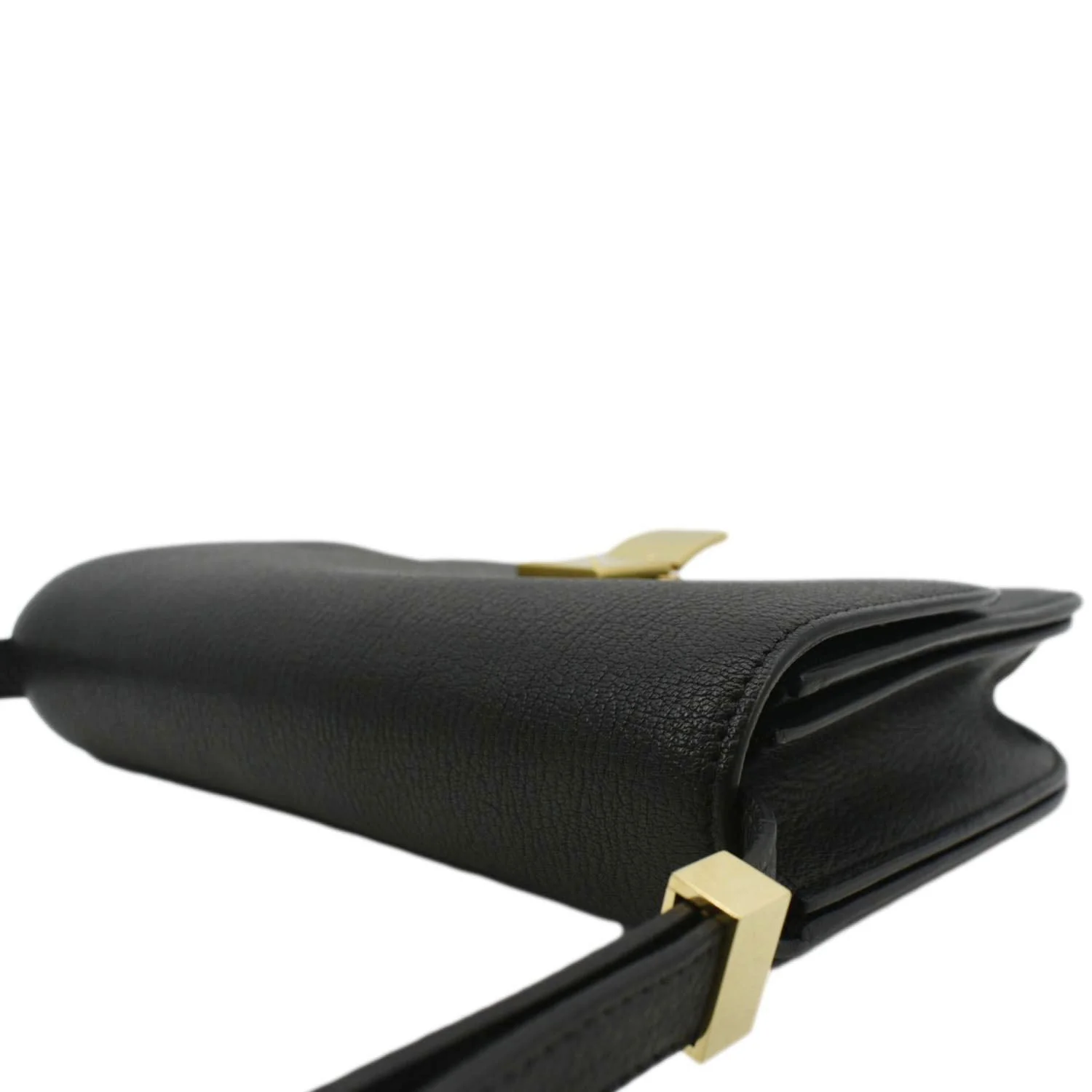CELINE Classic Box Calfskin Leather Crossbody Bag Black - Image 7