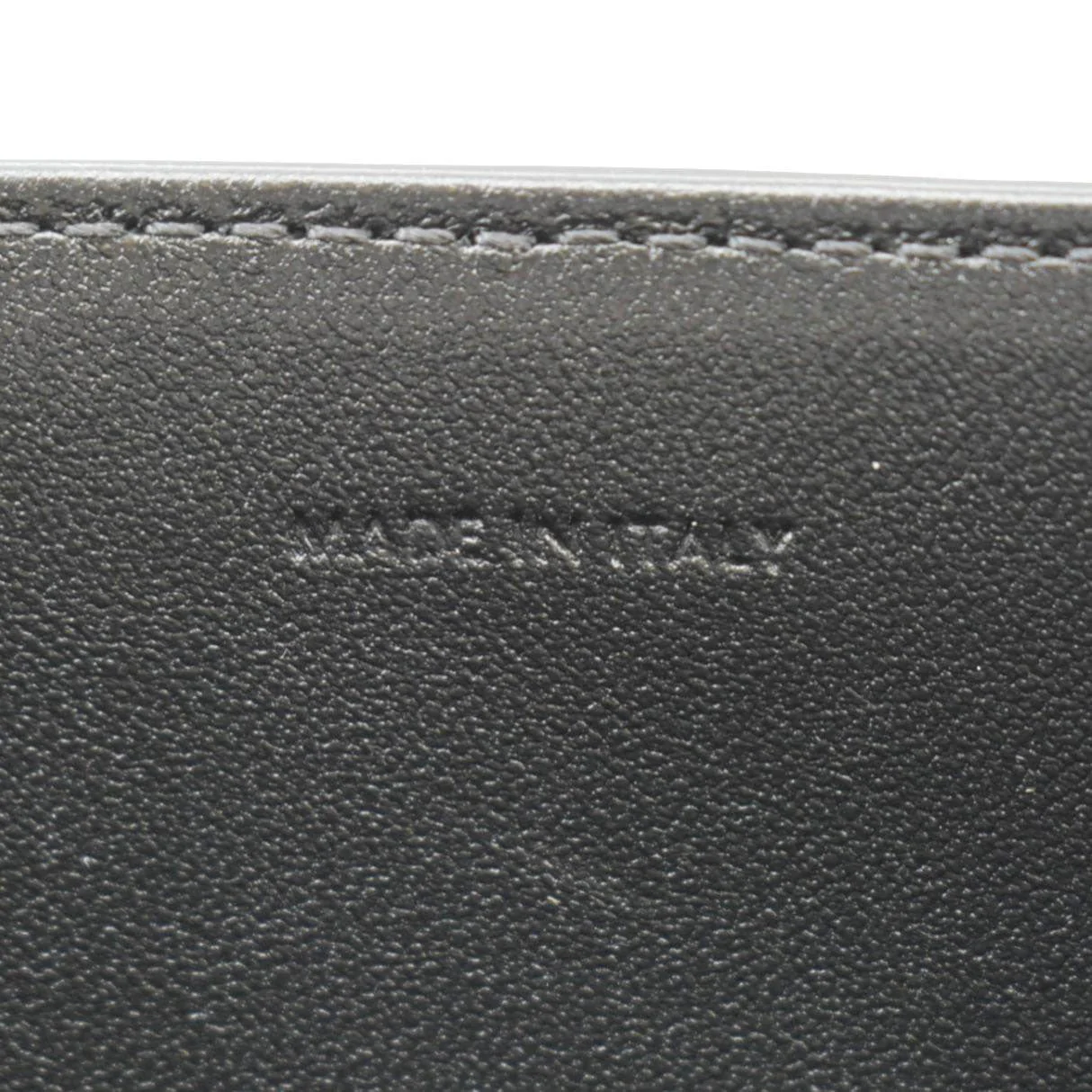 CELINE Classique Triomphe Medium Leather Shoulder Bag Black - Image 12