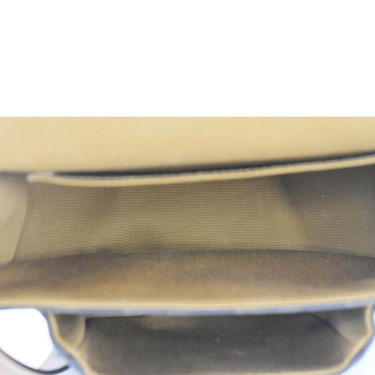CELINE Folco Medium Triomphe Canvas Shoulder Bag Brown - Image 13