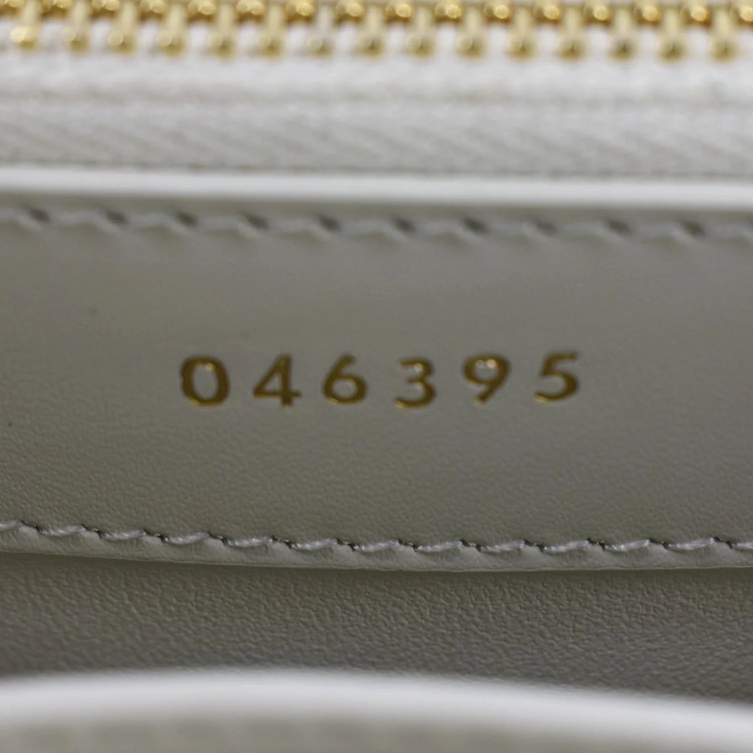 CELINE Laminated Small 16 Leather Shoulder Bag Limestone - Image 12