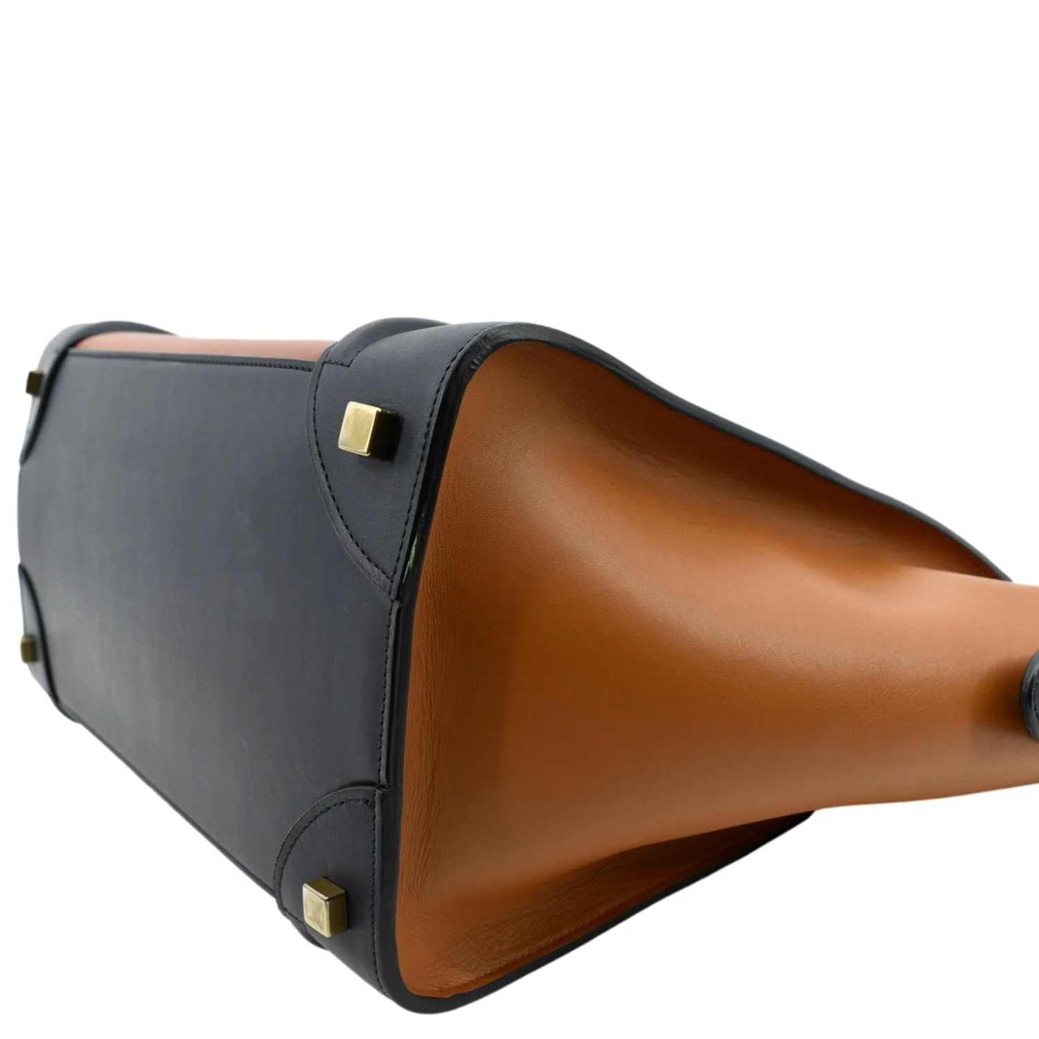 CELINE Luggage Calfskin Leather Tote Bag Tri-Color - Image 7