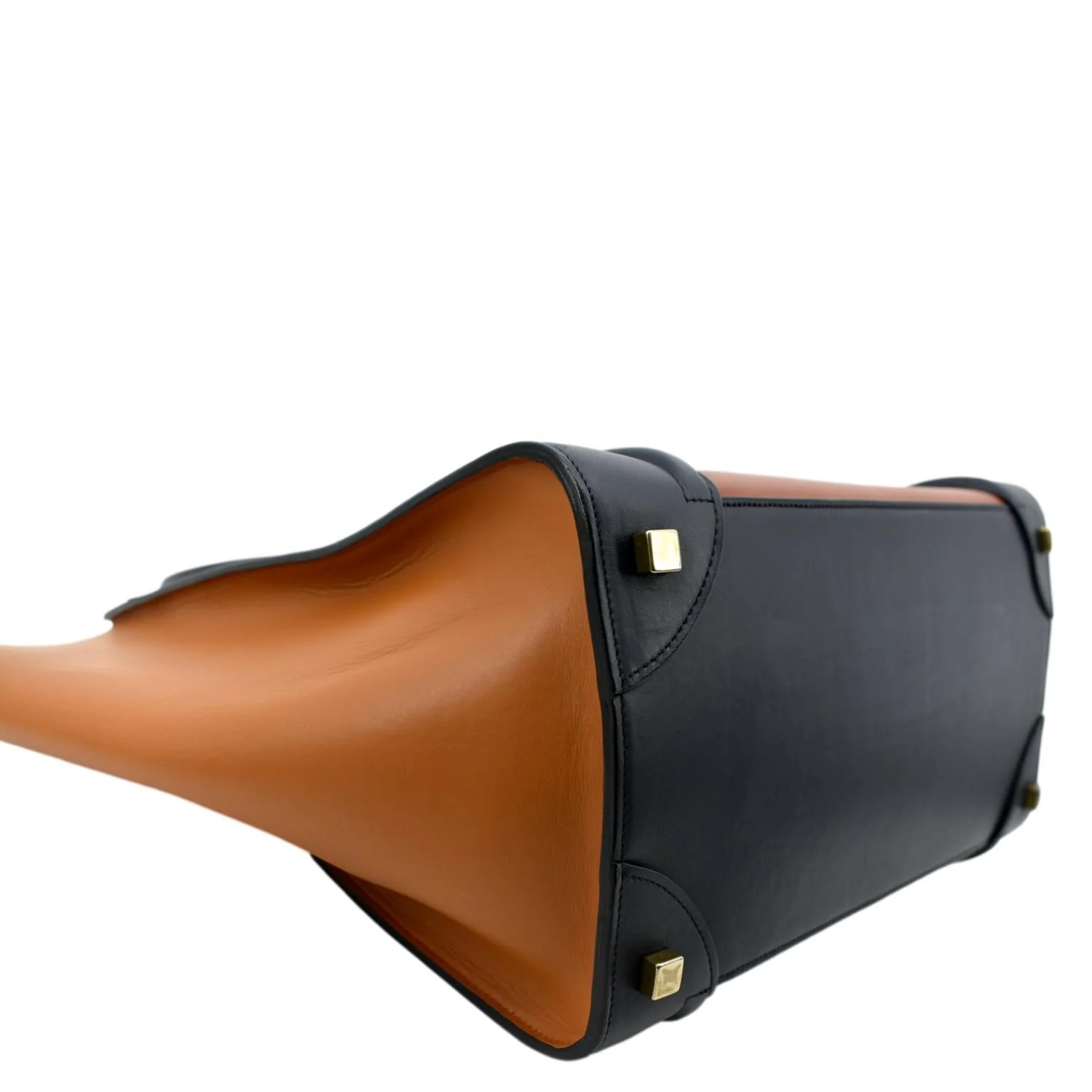 CELINE Luggage Calfskin Leather Tote Bag Tri-Color - Image 8