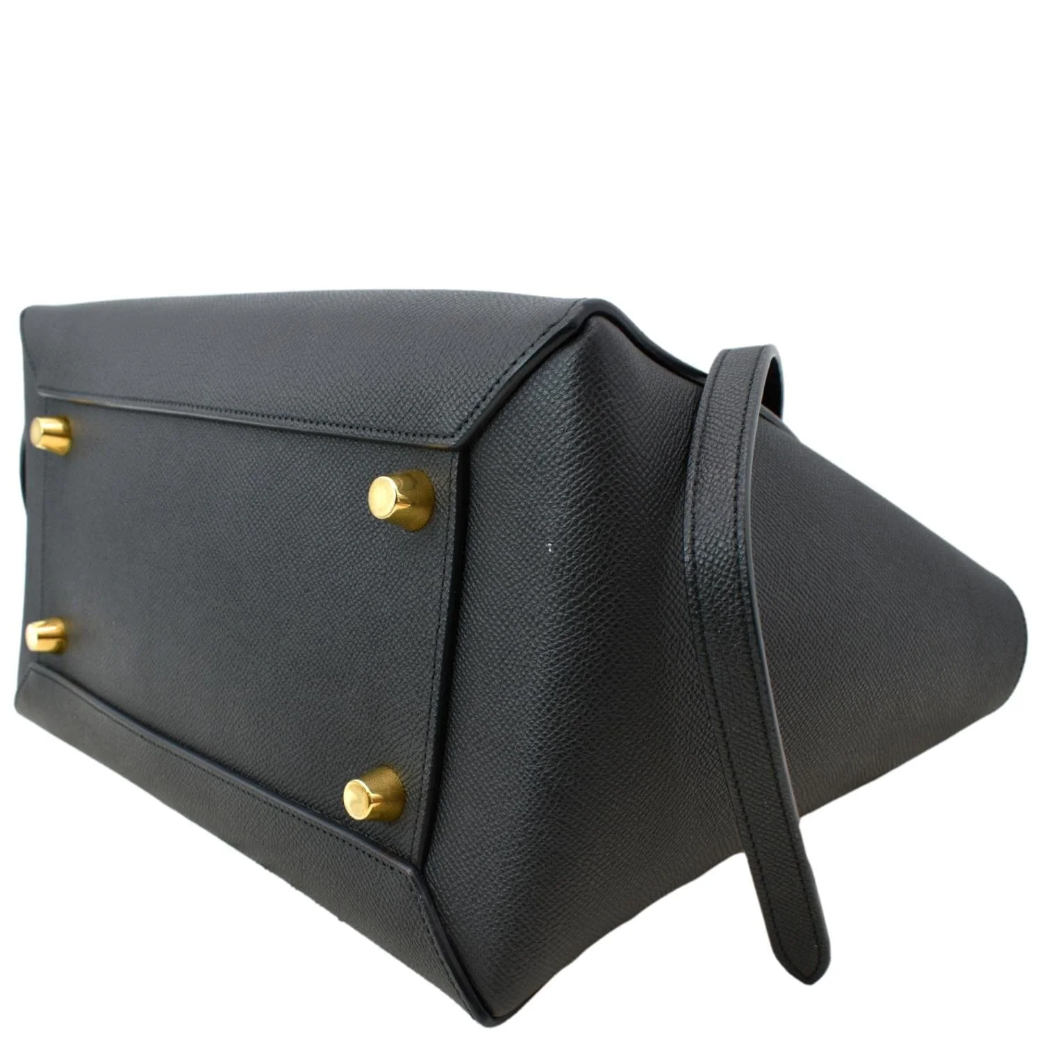 CELINE Mini Belt Grained Calfskin Leather Shoulder Bag Black - Hot Deals - Image 8
