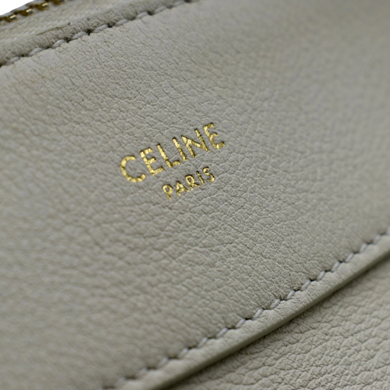 CELINE Romy Medium Supple Calfskin Shoulder Bag Off White - Image 12
