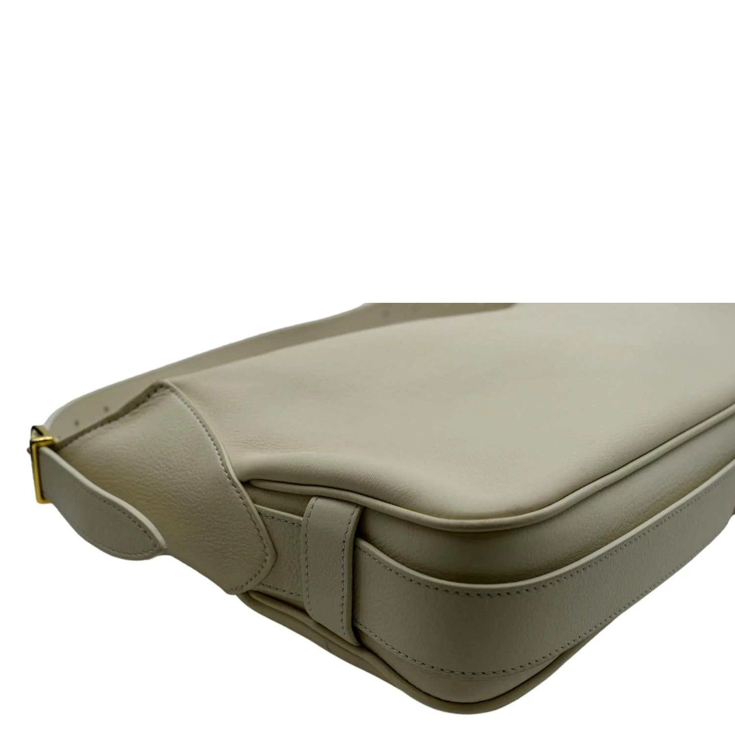 CELINE Romy Medium Supple Calfskin Shoulder Bag Off White - Image 7