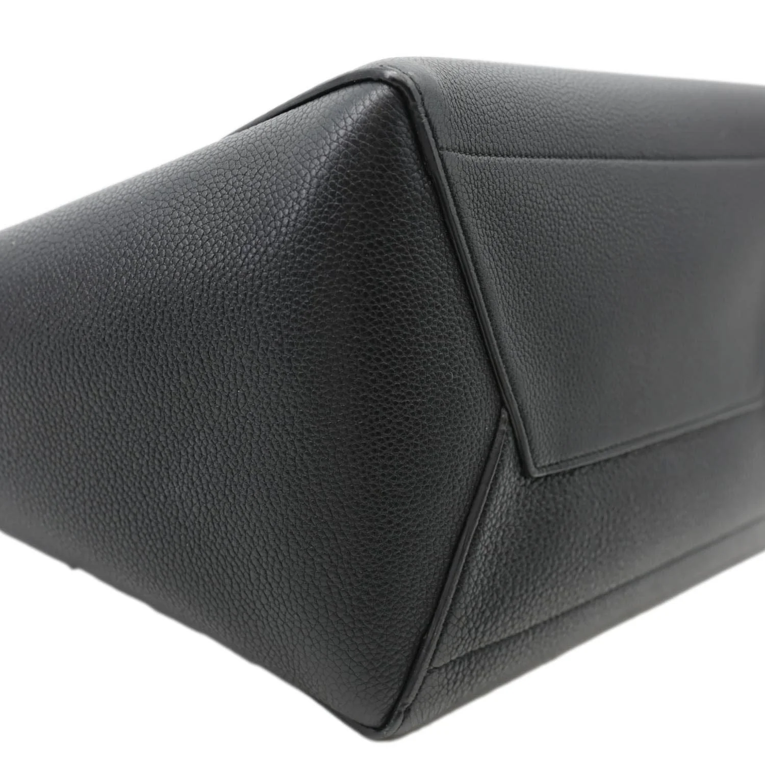 CELINE Sangle Bucket Soft Grained Calfskin Tote Bag Black - Image 7
