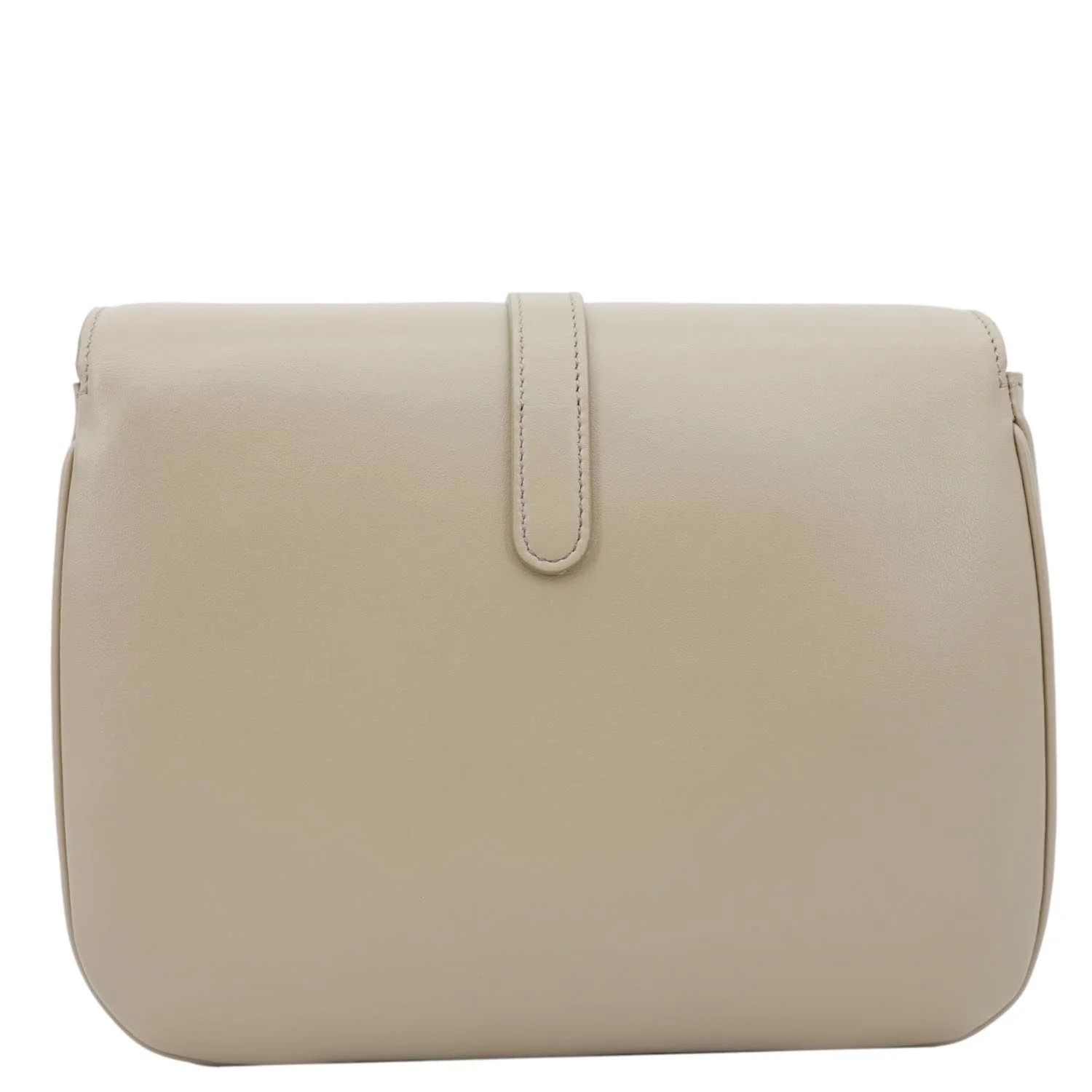 CELINE Tabou Medium Smooth Calfskin Leather Shoulder Bag Beige - Image 4