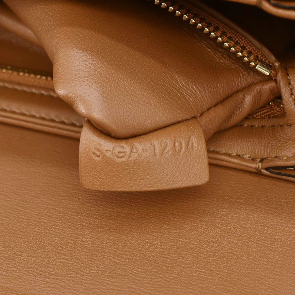 CELINE Teen Triomphe Leather Shoulder Bag Brown - Image 14