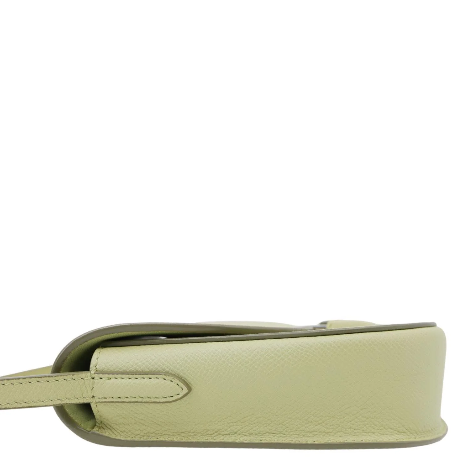 CELINE Trotteur Small Grained Calfskin Leather Shoulder Bag Sage - Image 10