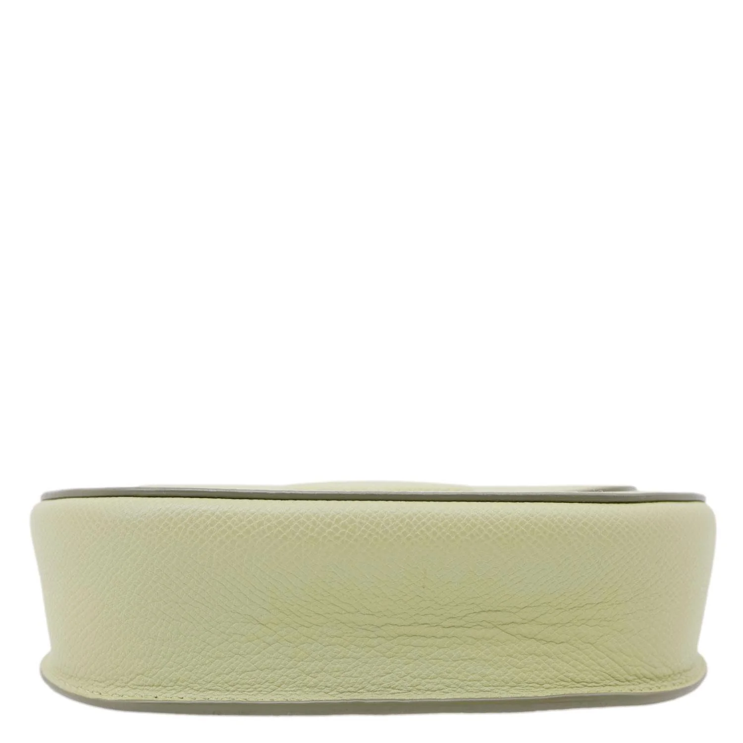 CELINE Trotteur Small Grained Calfskin Leather Shoulder Bag Sage - Image 11
