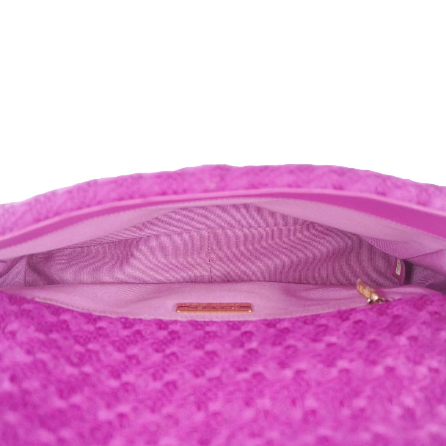 CHANEL 19 Flap Quilted Tweed Shoulder Bag Purple - Image 16