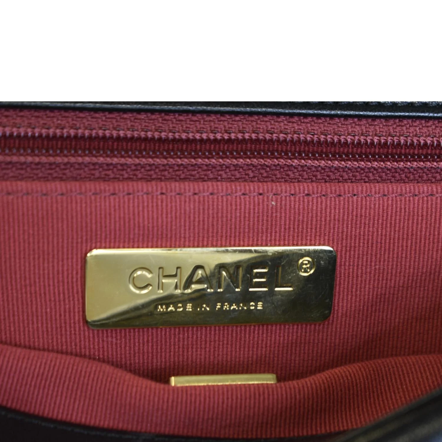 CHANEL 19 Small Flap Quilted Lambskin Leather Shoulder Bag Black - Final Sale - Image 11