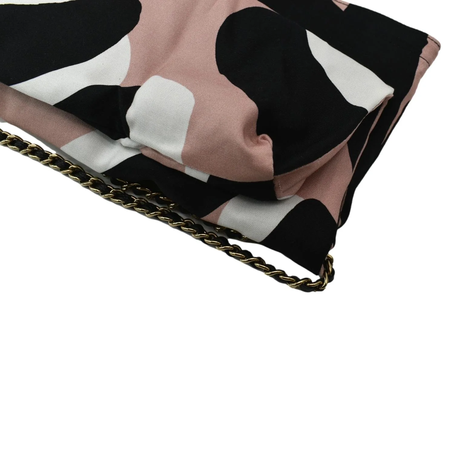 CHANEL Women 2Way Foldable Leather Satchel Crossbody Bag Black - Image 7