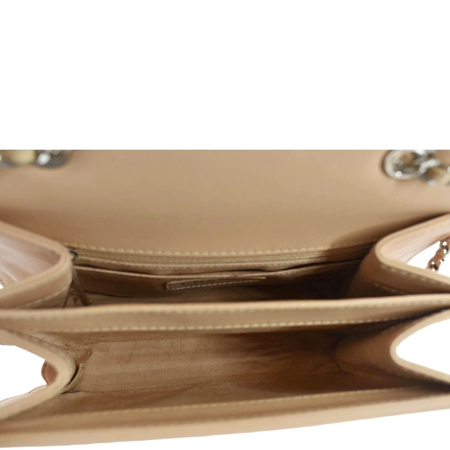 CHANEL Braided Chic Flap Small Leather Shoulder Bag Light Beige - Image 10