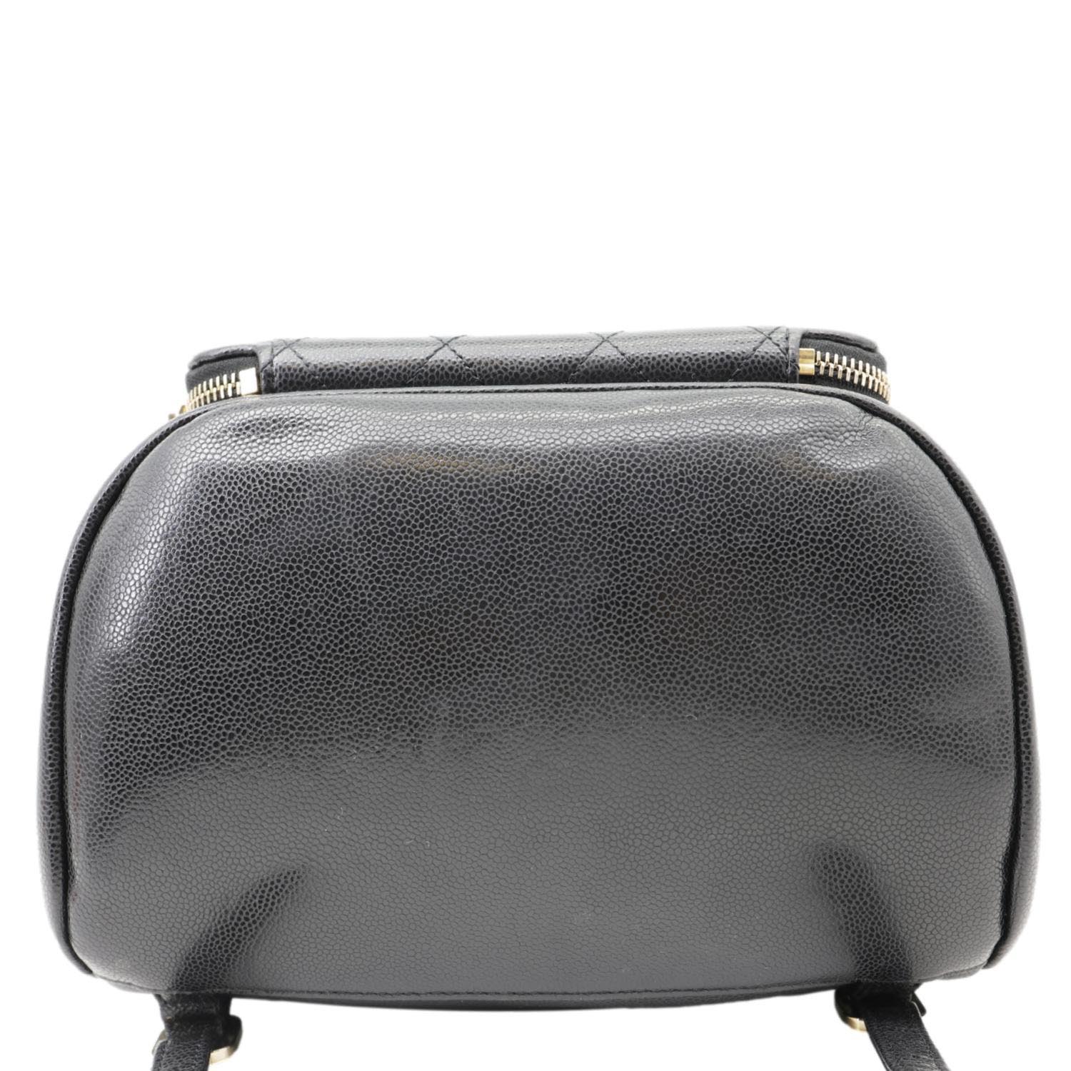 CHANEL Business Affinity Caviar Quilted Backpack Black - Image 10