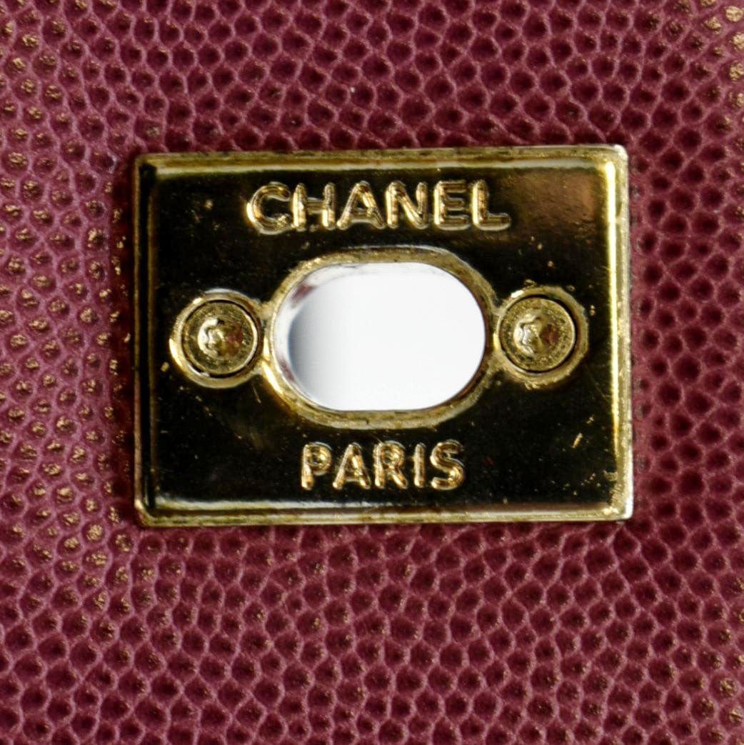 CHANEL Business Affinity Medium Flap Quilted Caviar Shoulder Bag Pink - Image 14