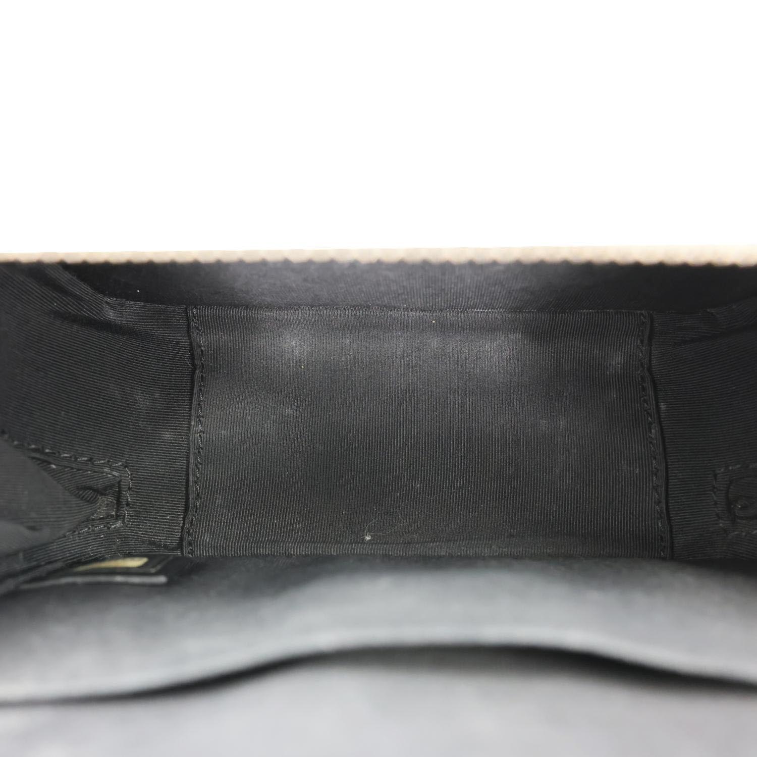 CHANEL CC Box Mini Quilted Lambskin Leather Camera Bag Black - Image 15