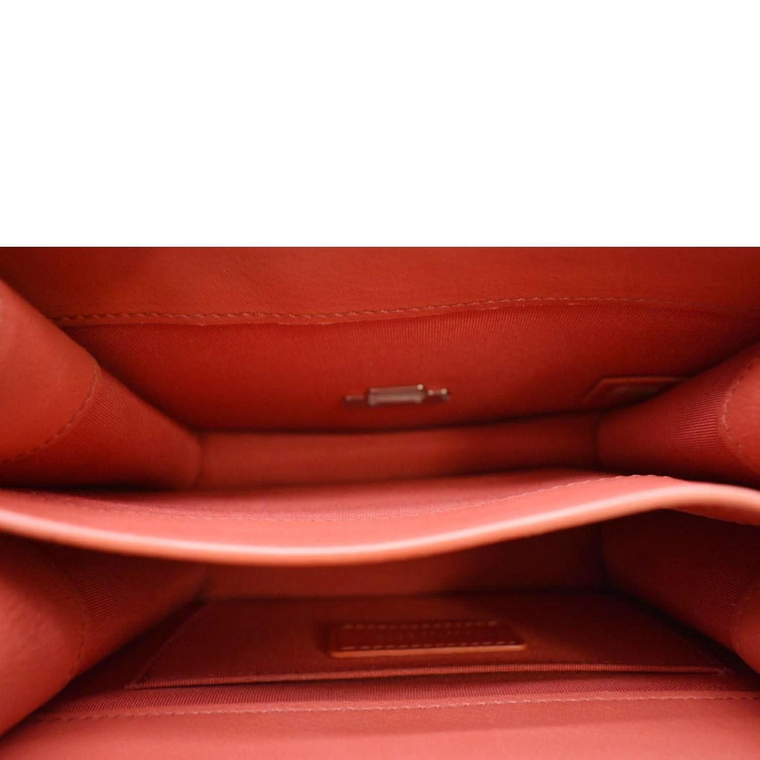 CHANEL CC Box Flap Quilted Leather Shoulder Bag Red - Image 11