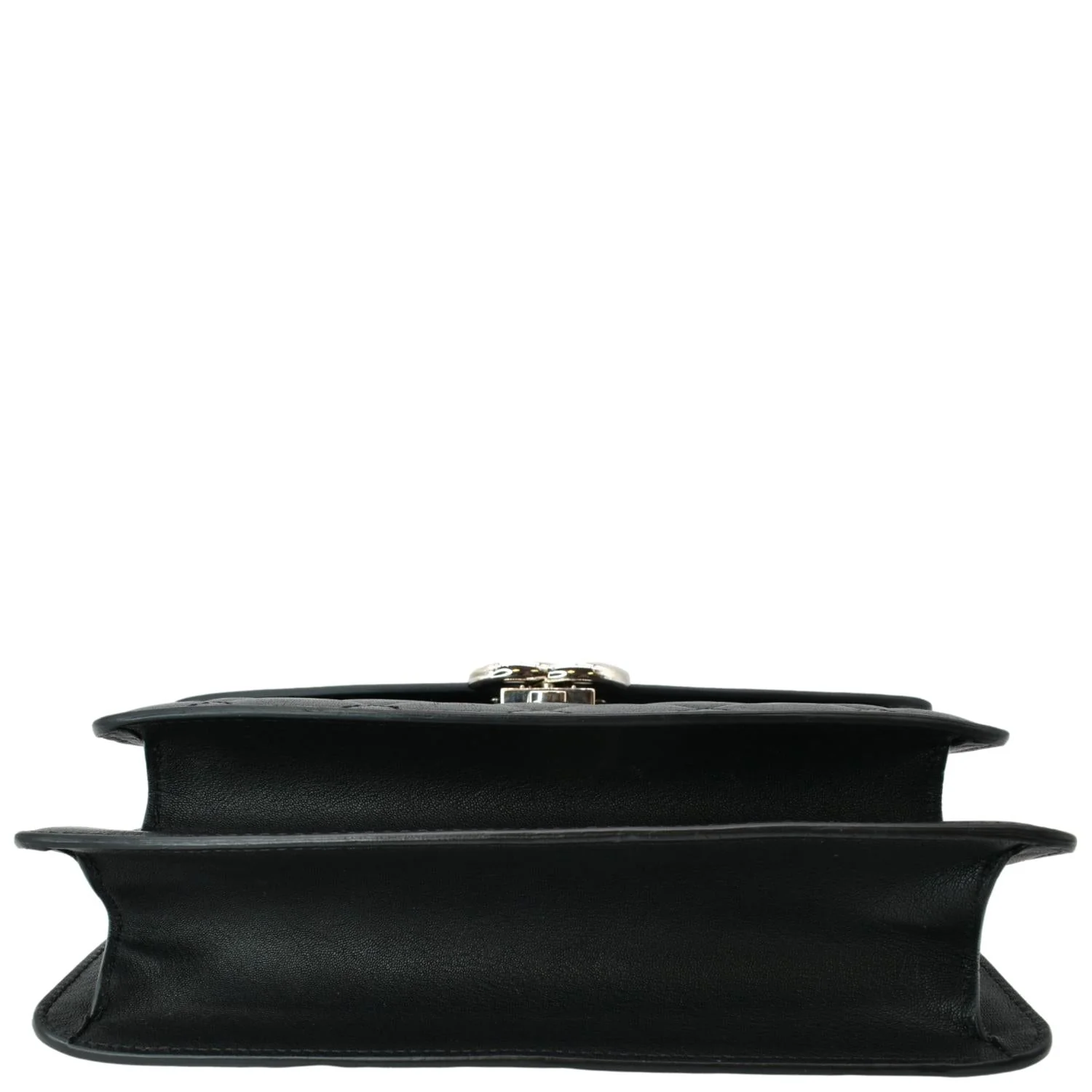 CHANEL Box CC Flap Quilted Leather Shoulder Bag Black - Image 9