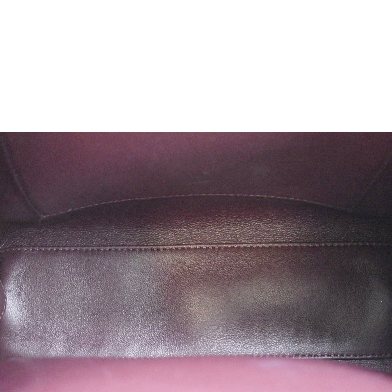 CHANEL CC Kisslock Box Lambskin Leather Chain Shoulder Bag Black - Image 11
