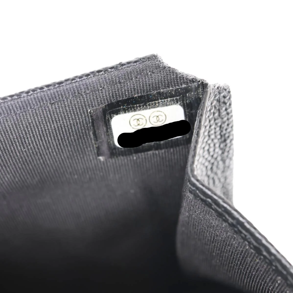 CHANEL CC Multi-Pocket In & Out Quilted Caviar Leather Chain Wallet Black - Image 13