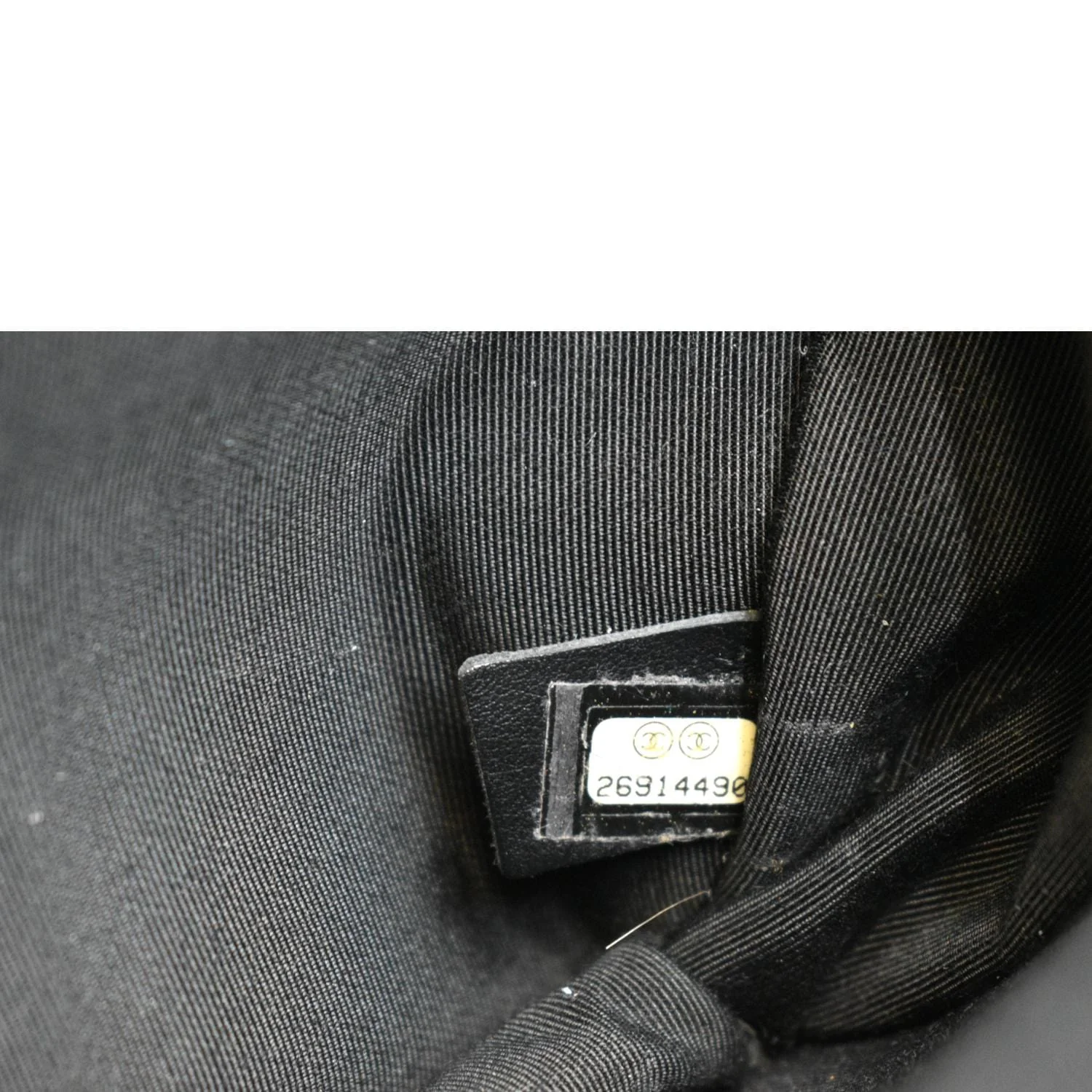 Chanel CC Side Chain Full Flap Leather Shoulder Bag Black - Image 12