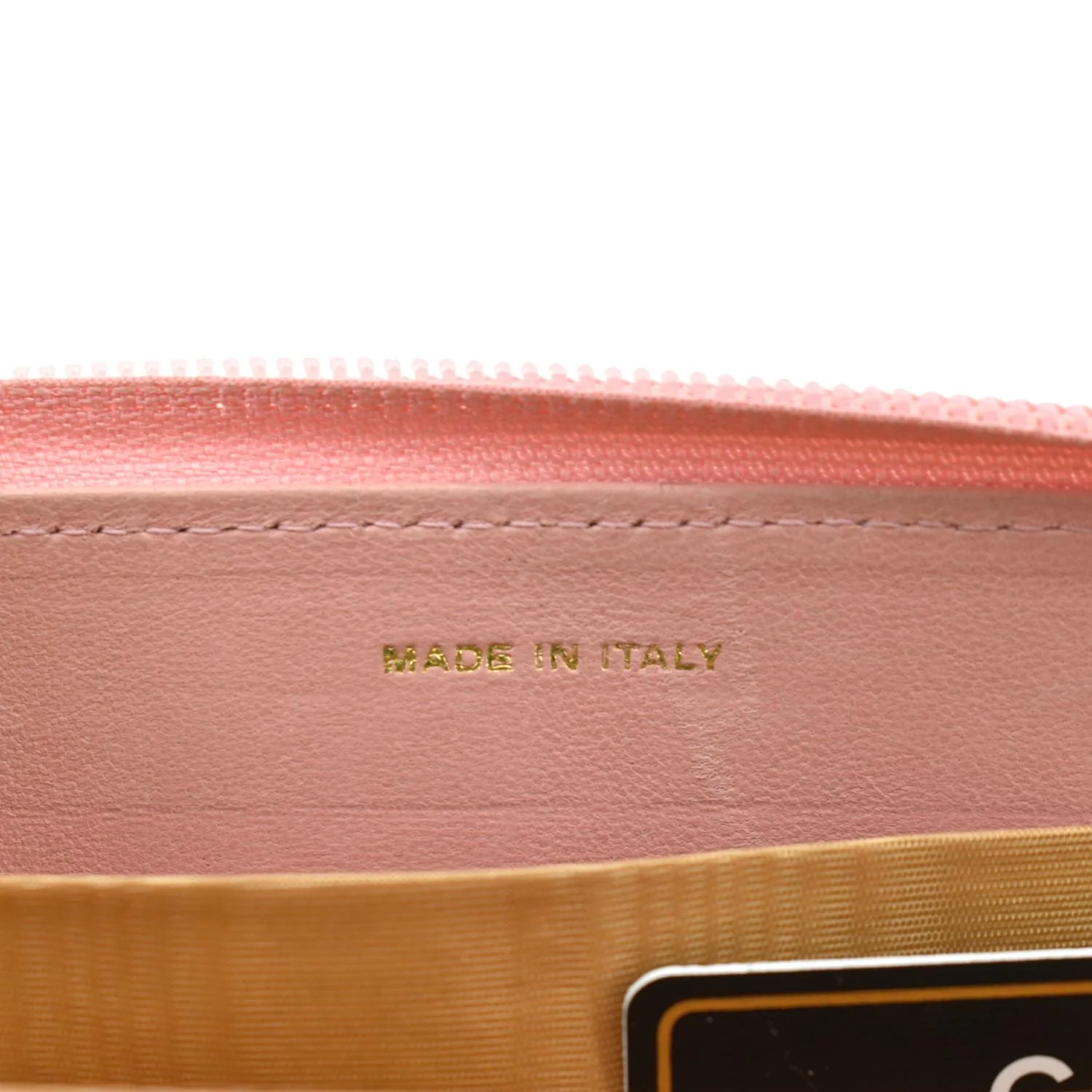 CHANEL CC Timeless Caviar Zip Around Wallet Pink - Image 10