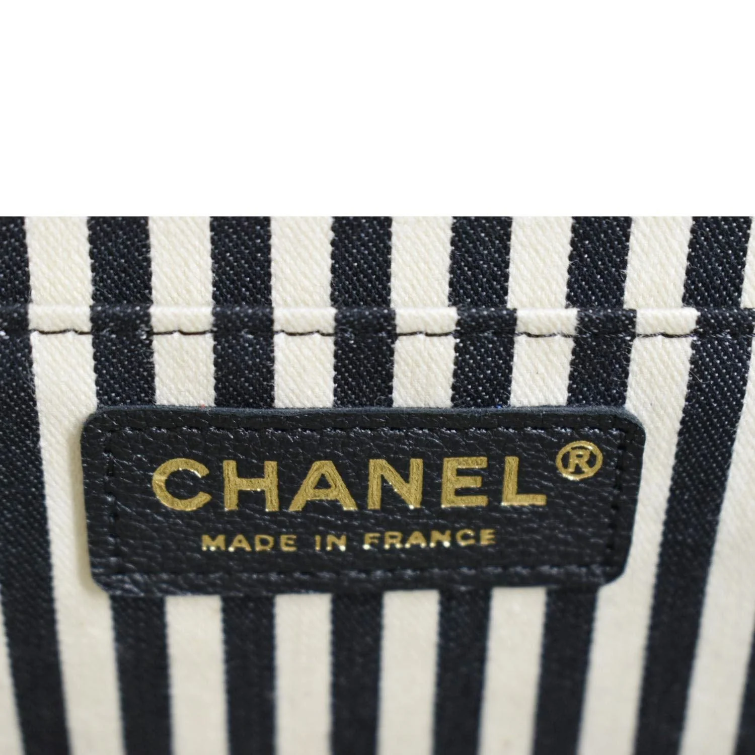 CHANEL CC Flap Chevron Stitched Leather Shoulder Bag Black - Image 12