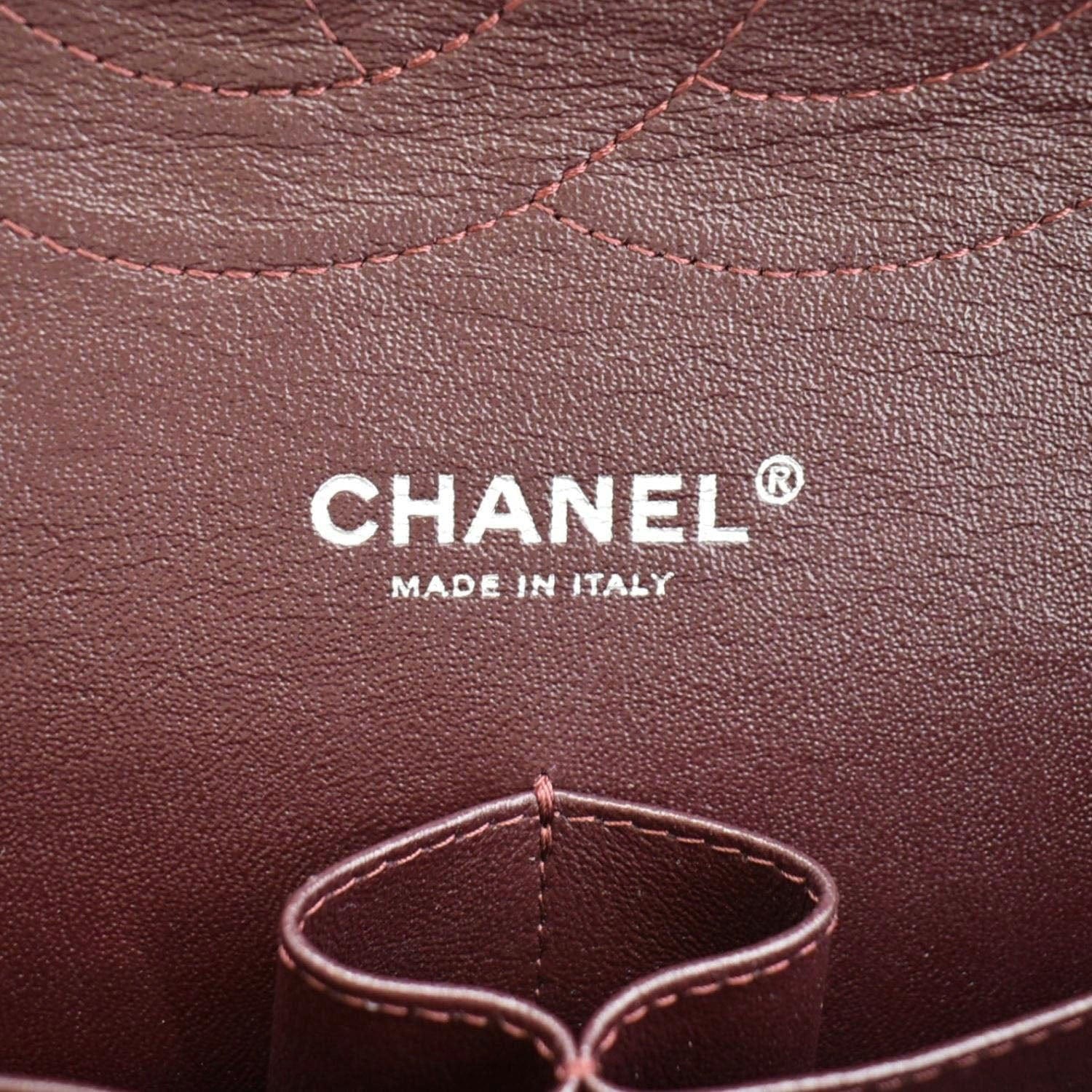 CHANEL Jumbo Double Flap Quilted Caviar Leather Shoulder Bag Black - Image 12