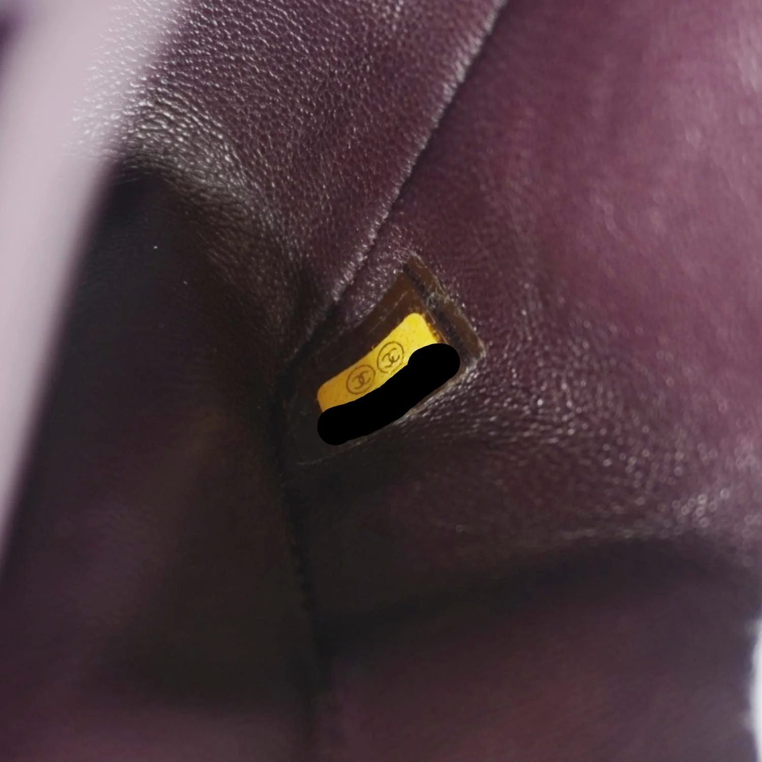 CHANEL Classic Flap Medium Quilted Leather Shoulder Bag Purple - Image 17
