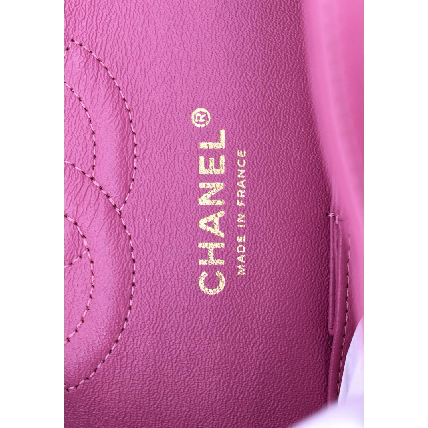 CHANEL Classic Medium Double Flap Quilted Leather Shoulder Bag Pink - Image 14
