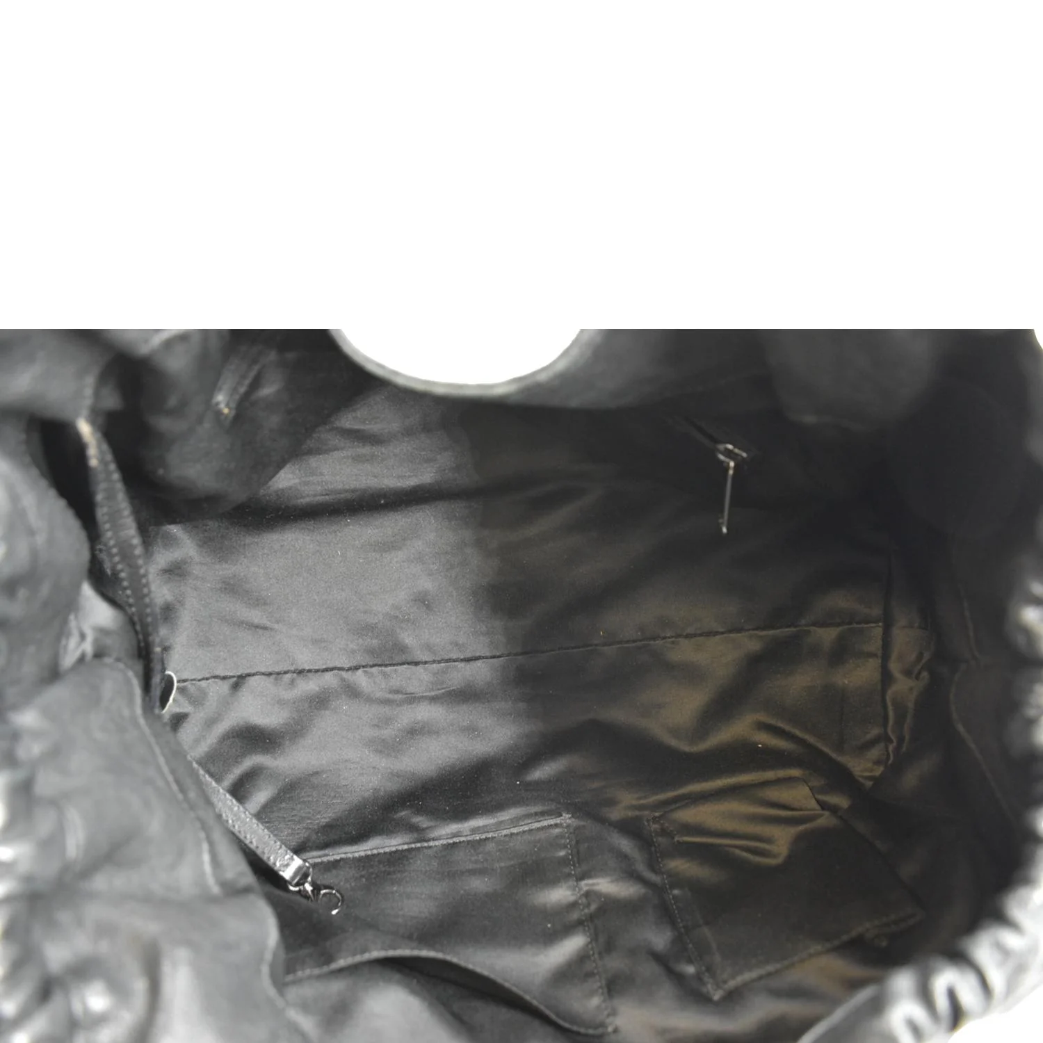 CHANEL Coco Cabas Leather Shoulder Tote Bag Black - Image 10