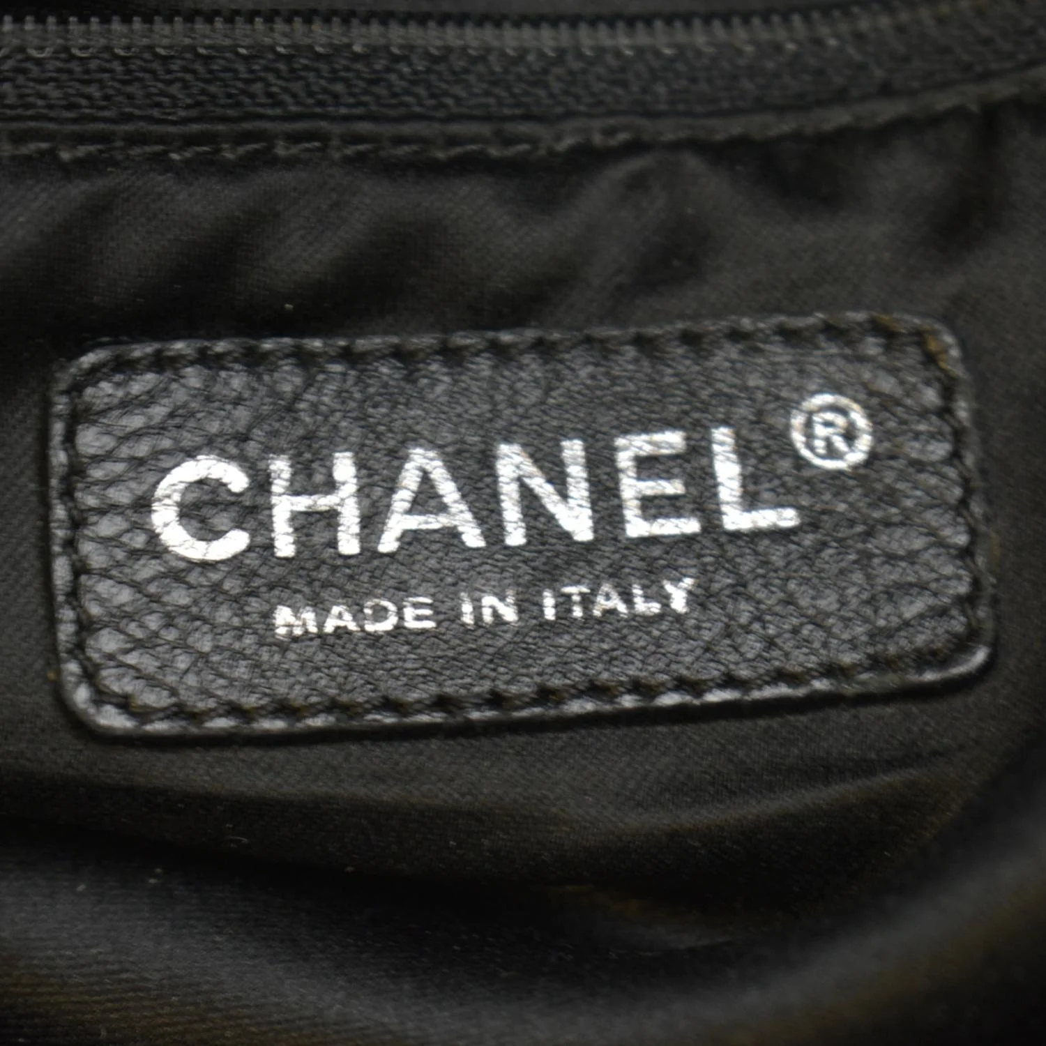 CHANEL Coco Cabas Leather Shoulder Tote Bag Black - Image 11