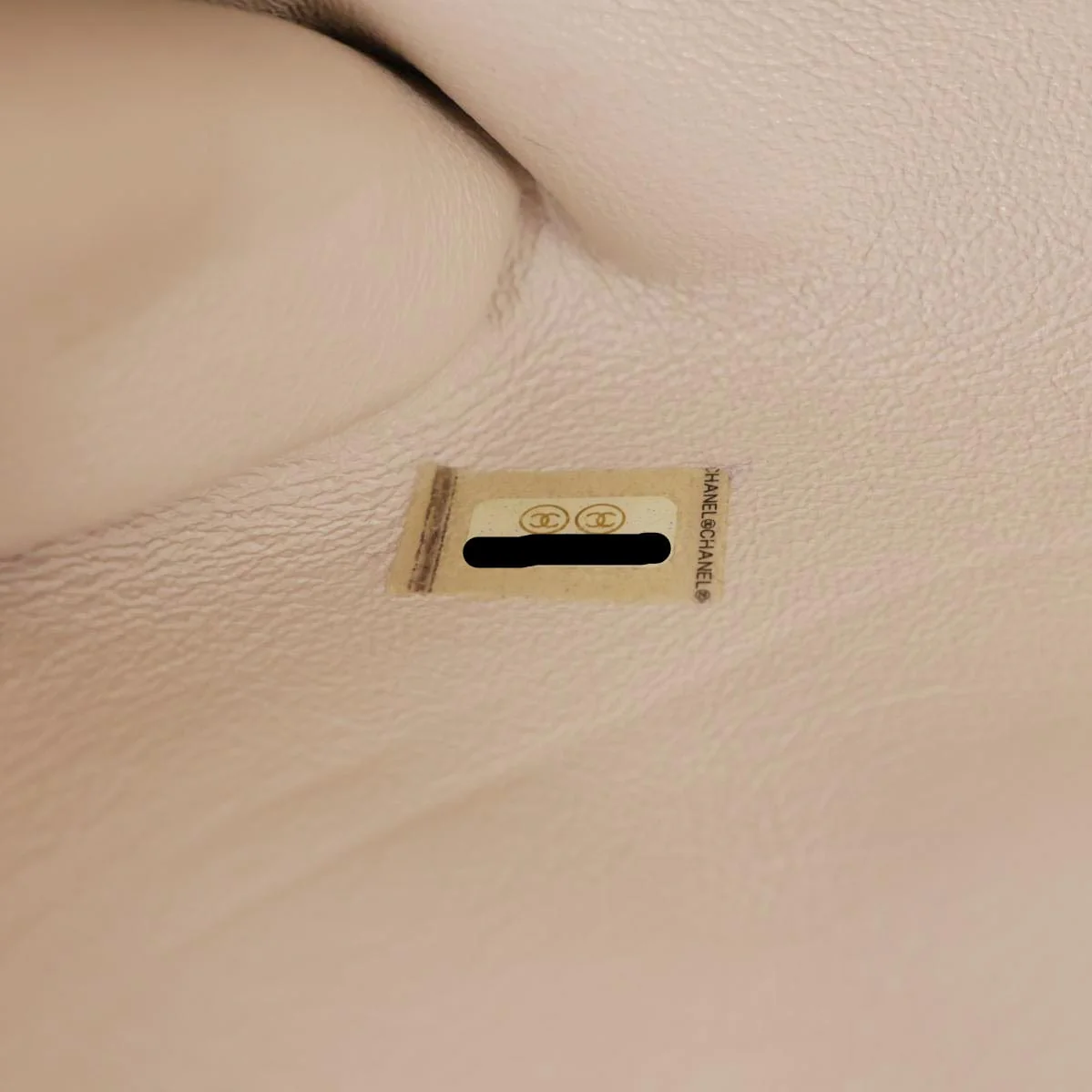 CHANEL Coco Luxe Flap Quilted Lambskin Leather Top Handle Shoulder Bag Off White - Image 14