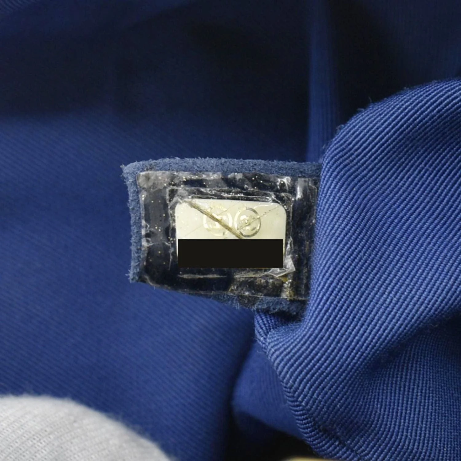 Chanel Envelope Lock 3 Small Quilted Patent Leather Shoulder Bag Blue - Image 14