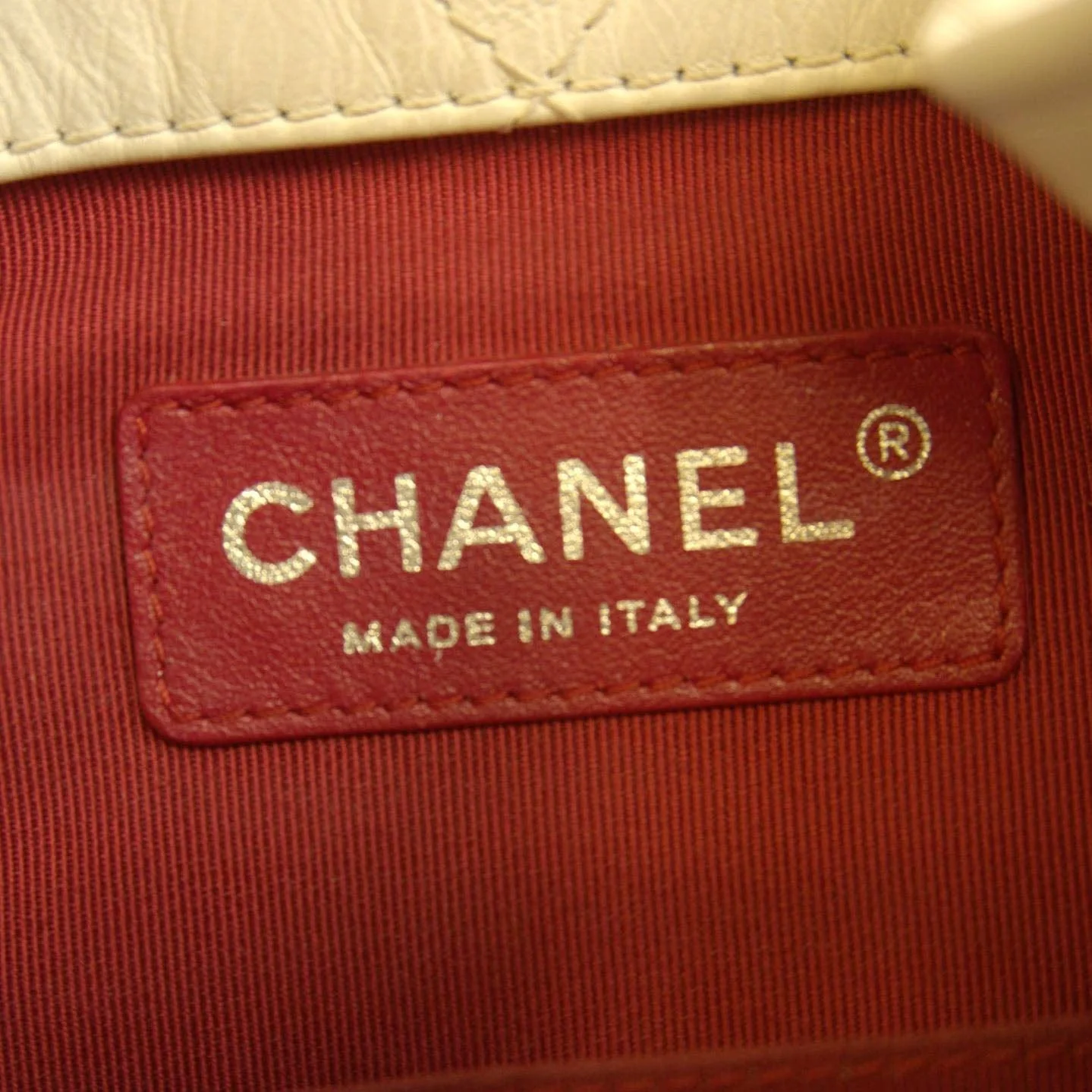 CHANEL Gabrielle Small Quilted Aged Calfskin Leather Backpack Bag White - Image 11